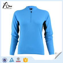 Blue Patterned Long Sleeve Cycling Jersey Cycling Clothes
